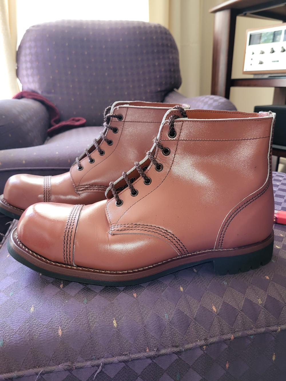 Vintage Tosava's Steel Toe Boots